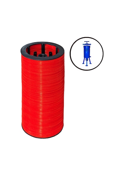 2.5" Damla Sulama Yedek Disk Filtre 35cm Plastik İç Takımı 1.kalite Yosun Filtresi