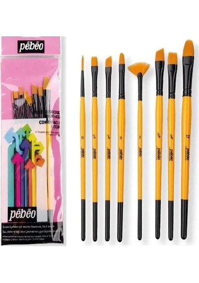 Pebeo Çok Amaçlı Fırça Seti - Set 7