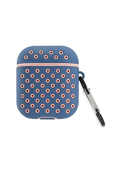 Newface Airpods Uyumlu 3 3.nesil Spor Delikli Kılıf Csmtex - 65 - Mavi-pembe