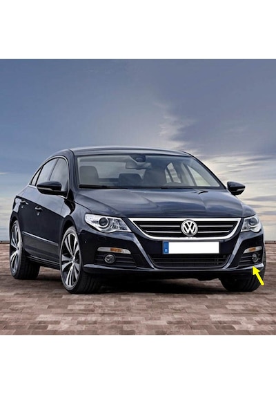 VW Passat CC 2009-2012 Sol Sis Farı Izgarası Kapağı 3C8853665C