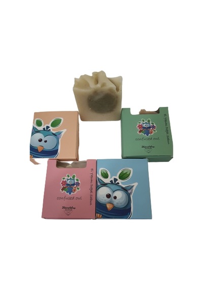 Confused Owl Organik Katı Aloe Vera Sabunu 1 Adet