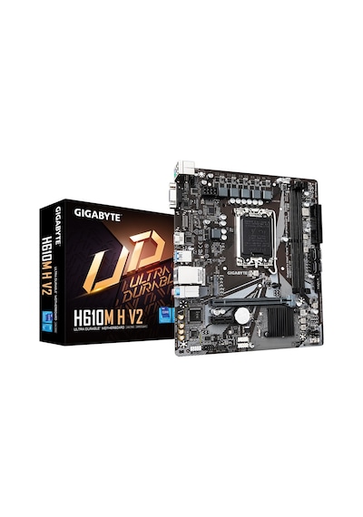 Gıgabyte H610m H V2 Ddr5 5600mhz Oc Hdmı M.2 Matx 1700p