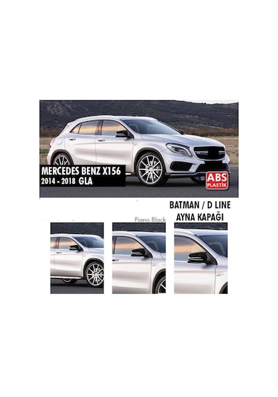 Mercedes Gla Serisi X156 (2014 - 2018) Batman Yarasa Ayna Kapağı (p