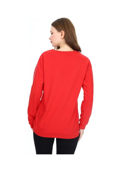 Kadın Sweatshirt Şerit Garnili 0154mvng 001