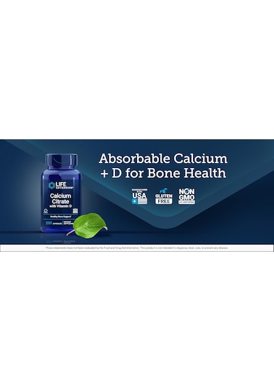 Calcium Citrate With Vitamin D 200 Caps