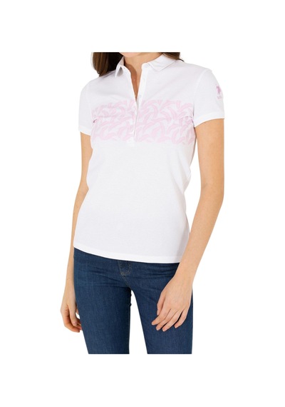 U.S. Polo Assn. Kadın Polo Yaka Tişört 1570765 Manolya