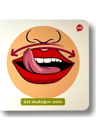 Lali Yayınları Konuşma Sesi Bozuklukları Serisi Dil Ve Dudak Hareketleri +12 Ay