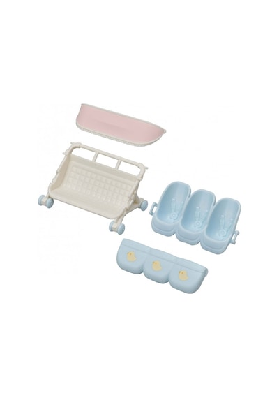 Sylvanian Families Üçüz Bebek Arabası 5533