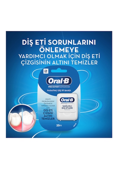 Oral-B Pro-Expert Advanced Diş Etleri Diş İpi 25 M