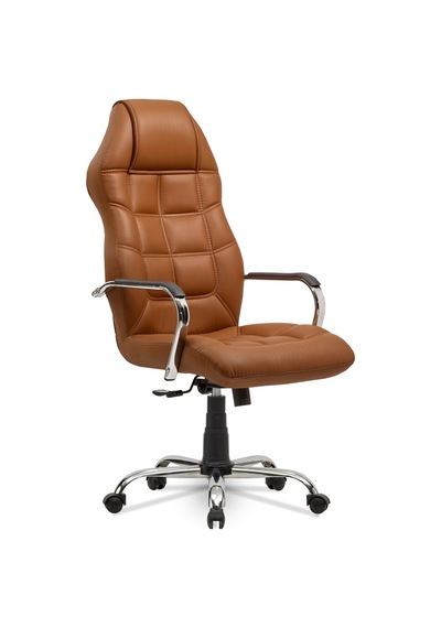 Eko Konfor Bilgisayar - Ofis - Müdür - Büro - Makam Çalışma Koltuğu Taba Renk Krom Ayaklı Taba Eko Konfor Bilgisayar - Ofis - Müdür - Büro - Makam Çalışma Koltuğu Taba Renk Krom Ayaklı Taba