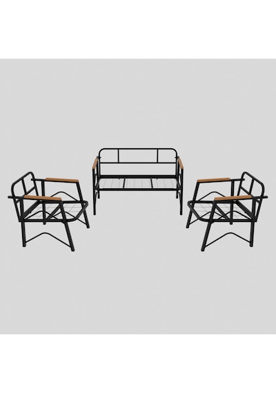 Mb Garden Furnıture Simetri Model, Balkon, Bahçe, Cafe, Metal Koltuk Takımı, Bahçe Takımı , Çay Seti, 2 1 1 Masa Orta Gri Mb Garden Furnıture Simetri Model, Balkon, Bahçe, Cafe, Metal Koltuk Takımı, Bahçe Takımı , Çay Seti, 2 1 1 Masa Orta Gri
