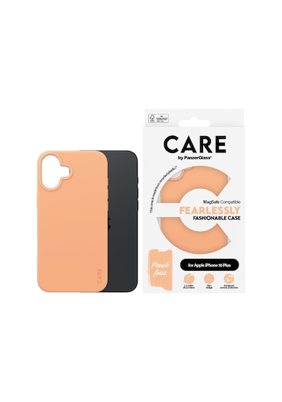 Care Fashion Peachy W. Magsafe Apple iPhone Uyumlu 16 Plus Şeffaf
