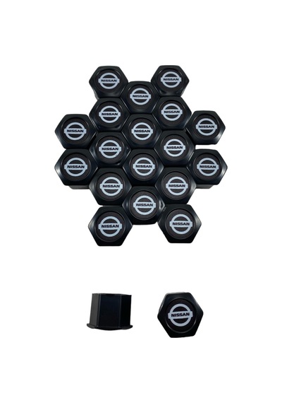 Nissan 19 Mm 20 Li Takım Set Oto Çelik Jant Bıjon Kapağı