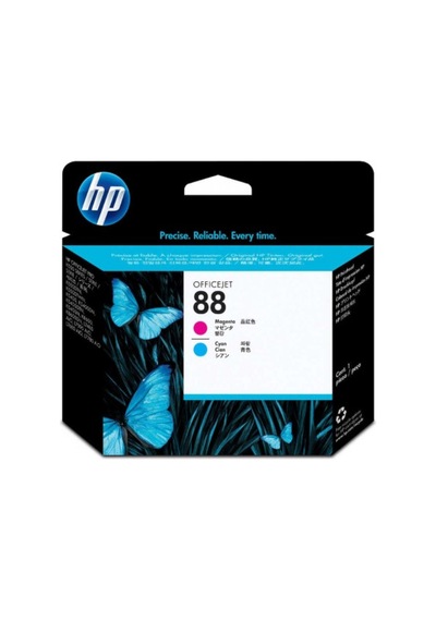 Hp C9382a 88 Eski Tarihli Mavi Ve Kırmızı  Baskı Kafası