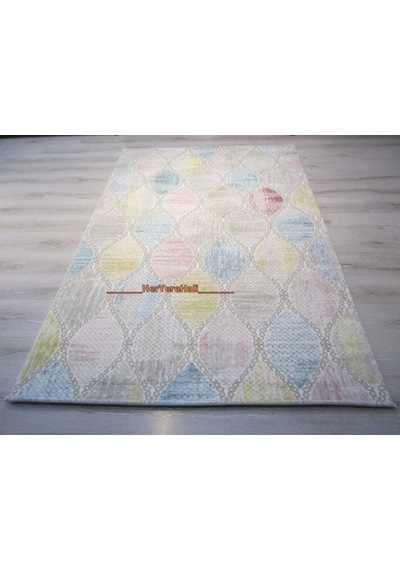 Tiffany Halı Tuana Tu149Pm Pembe Mavi Halı 150X230 Cm
