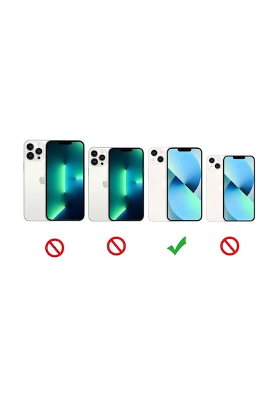 Apple Uyumlu iPhone 13 Kilif Seffaf Silikon Hibrit Case 511351934