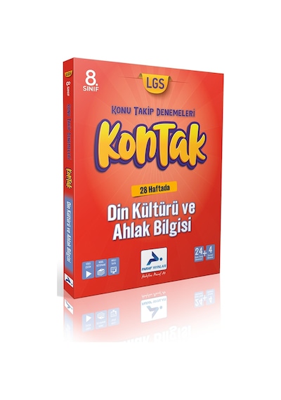 Paraf 8. Sınıf Din Kültürü 36 Lı Kontak Deneme Konu Takip Denemeleri