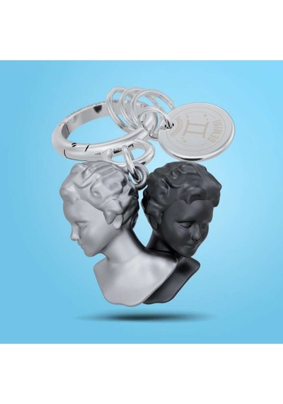 Metalmorphose Burç Koleksiyonu İkizler Anahtarlık Çanta Aksesuarı
