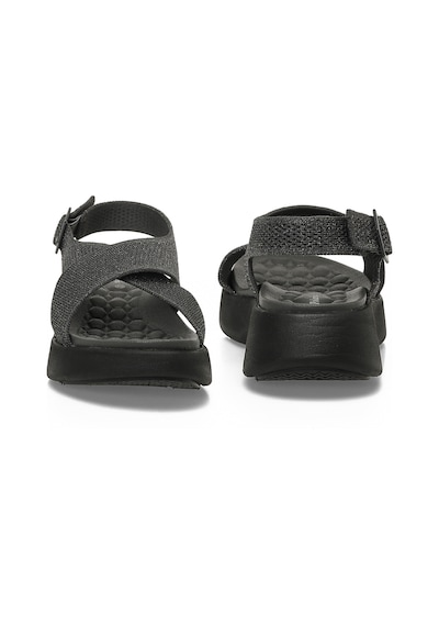 Polaris 327606.z Grı Kadın Kalın Taban Sandalet 000000000102251371 Gri