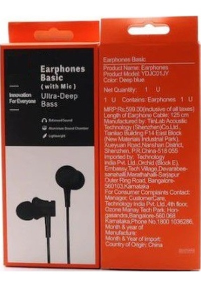 Sirius Earphones Basic With Mic Ultra-Deep Bass Kulaklık