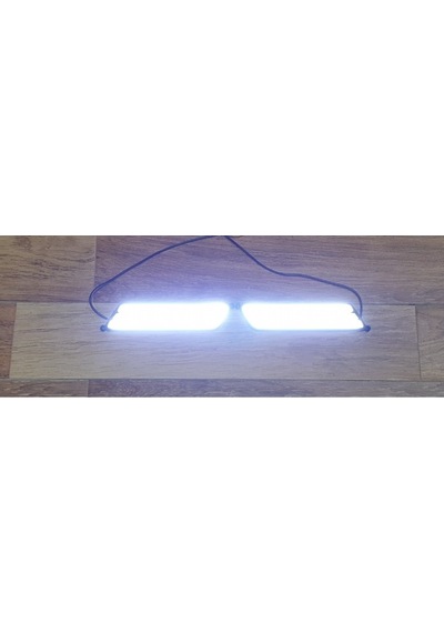Ducki 18Cm Slim Ledli Gündüz Farı Drl+ Sinyalli Led Işık