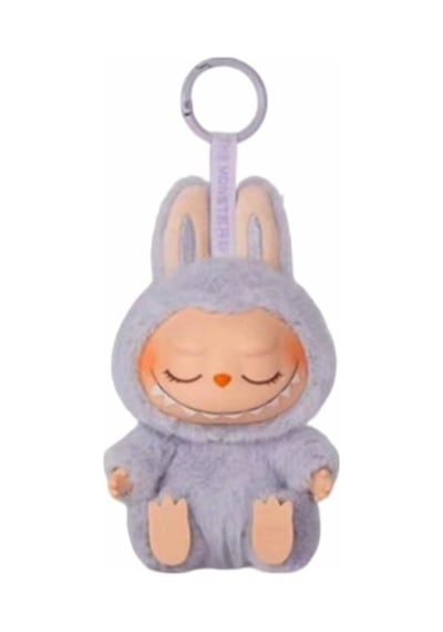 Mayamiyasa Labubu Peluş, Labubu Canavar Anahtarlık, Labubu Bebek Anahtarlık, Labubu Sırt Çantası Takıları, Labubu Peluşları Labubu Peluş Bebek, Labubu Peluş Bebek, Labubu Figürü Mor Mor
