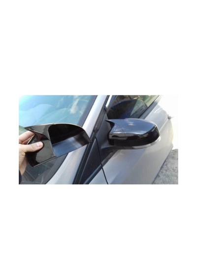 Focus 2.5 Yarasa Ayna Kapağı Plastik Parlak Siyah