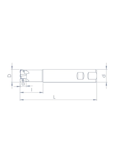 Fett Spbl06 - S04 D26 D25 L150h Vorgen Parmak Freze Takımı