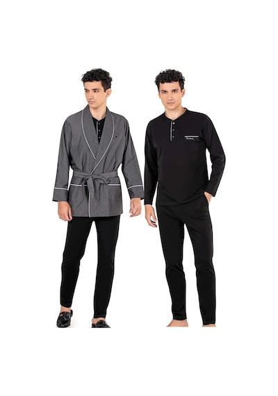 Pierre Cardin Erkek 3'lü Kısa Röpteşambır Set 001
