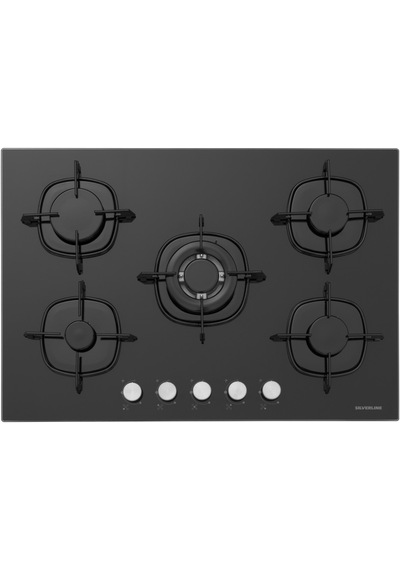 Silverline BO6504B01 - CS5365B01 - 3457 Soho 60 Siyah Cam Ankastre Set