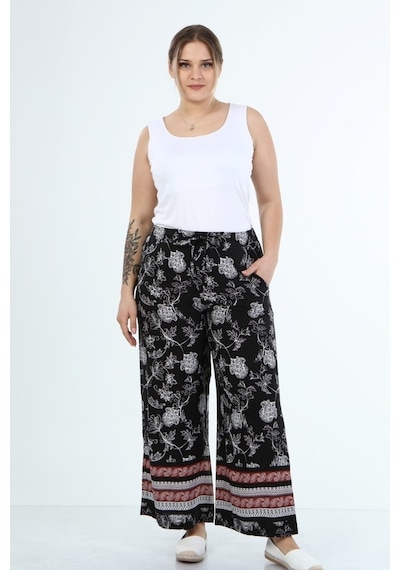 Myline Geniş Paçalı Pantolon