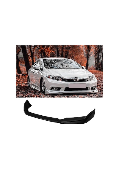 Honda Civic Fb7 Modulo Ön Ek Karlık Plastik Mat Siyah 2012 2013 2014 2015 2016 Karlık+bodykit+ek
