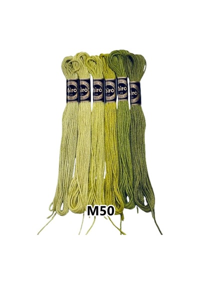 Tr Airo Muline Etamin Koton Nakış İpi İpliği 6 Adetli Set M50