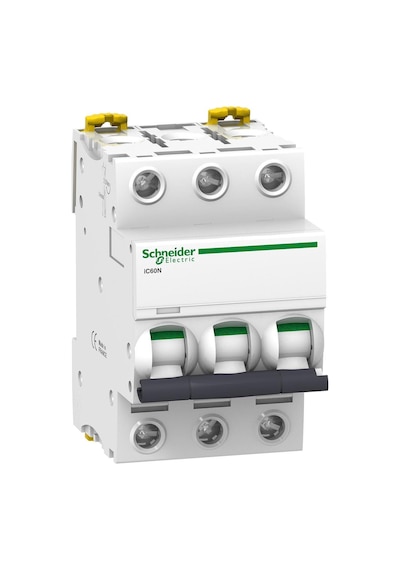 Schneider Electric Acti9 İc60N A9F74340 40A Sigorta (3P, 6Ka, C Eğrisi)