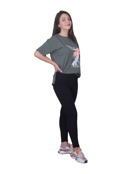 Sufyy %100 Pamuk Penye T-shirt Çok Renkli