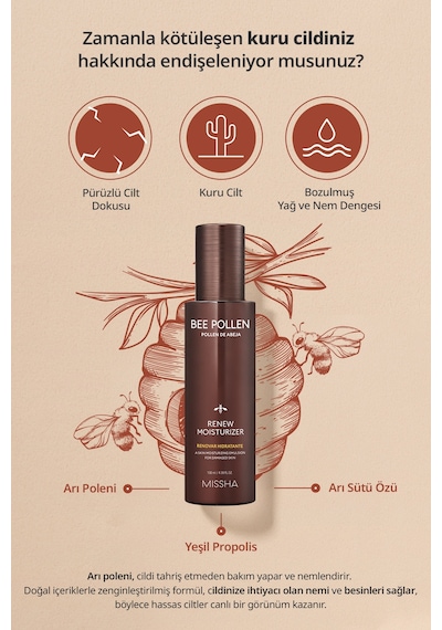 Missha Bee Pollen Renew Intense Moisturiser 130 ML