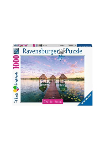 169085 Adalar Puzzle, 1000 Parça, Çok Renkli
