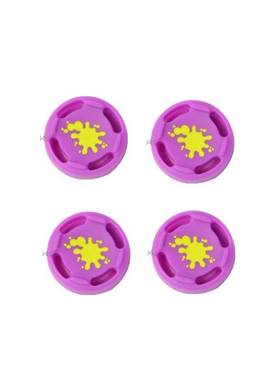 Nintendo Switch/switch Oled /switch Lite Uyumlu 3d Analog Koruyucu Silikon Splash-1