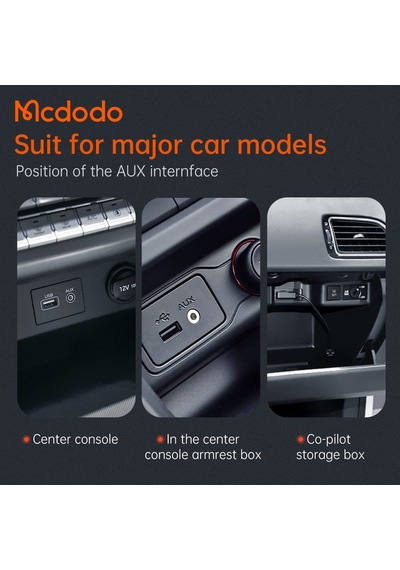 Mcdodo Lightning To 3.5Mm Erkek Aux Ses Aktarım Kablosu 1.2 Metre