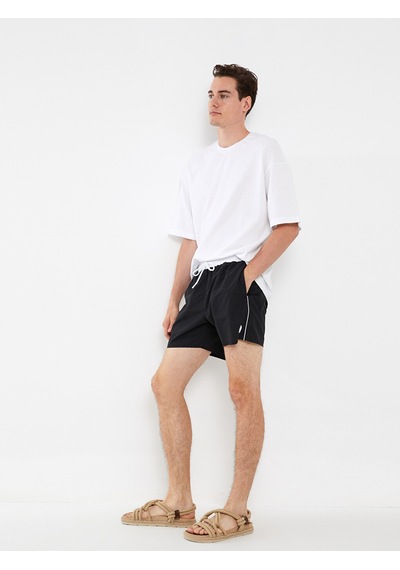 Lcw Casual Siyah Deniz Şortu