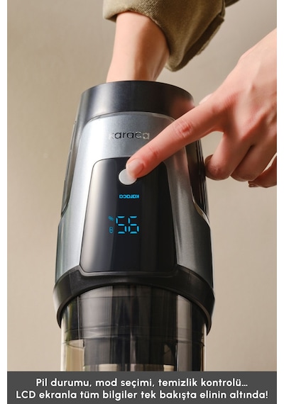 Karaca Dynamic Vacuumx 3 in 1 Dikey Şarjlı Süpürge