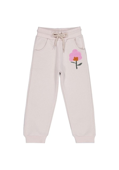 Civil Girls Çiçek Nakışlı 2-5 Yaş Eşofman Altı Taş