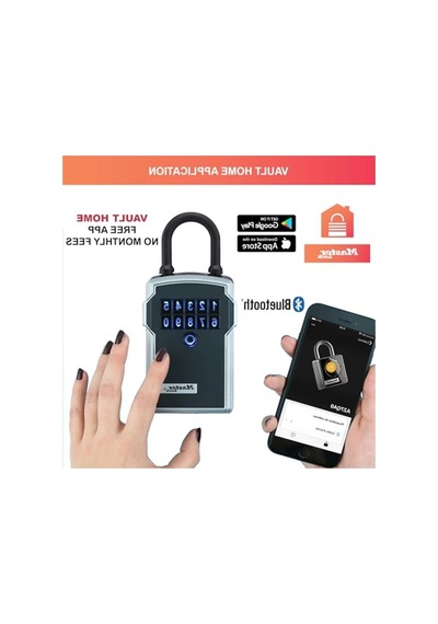 Master Lock Bluetooth Anahtar Kutusu Bluetooth Veya Şifreli Kilit Braket Hava Koşullarına Dayanıklı 5440eurd - Access Akıllı Anahtar Kutusunu Seçin