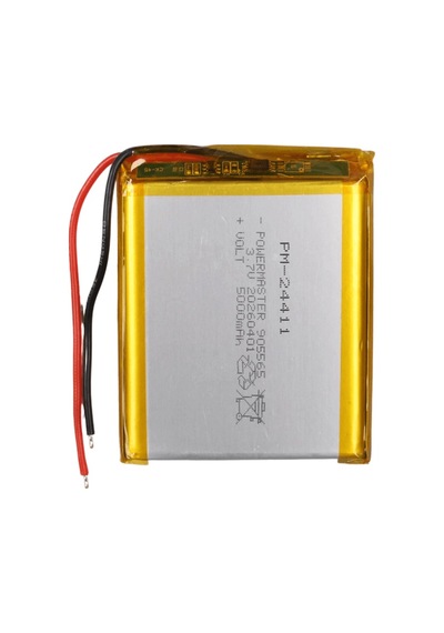 Powermaster Pm-24411 3.7v 5.000mah 905565 Soketsiz Lityum Polimer Li-po Batarya Şarj Edilebilir Pil