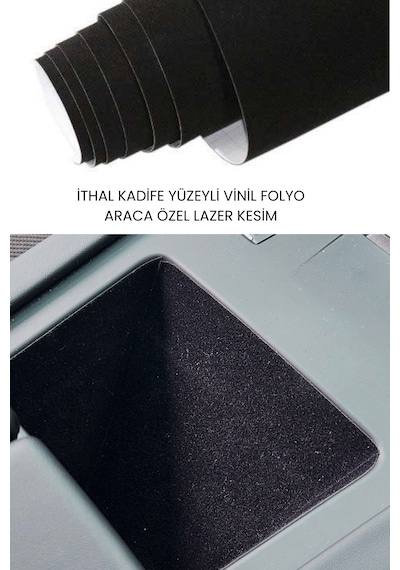 Peugeot 308-p5/408 Açık Cep İçin Kadife Kaplama