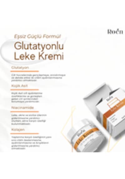 Roen Kararma Ve Akne Lekeleri Glutatyon İçeren Leke Kremi 50 ML