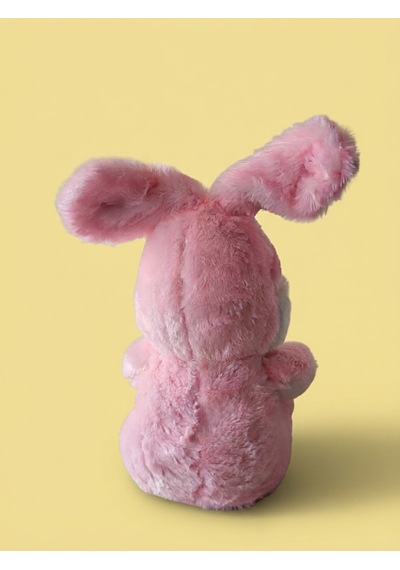 Peluş Pullu Tavşan-50 Cm Açık Pembe