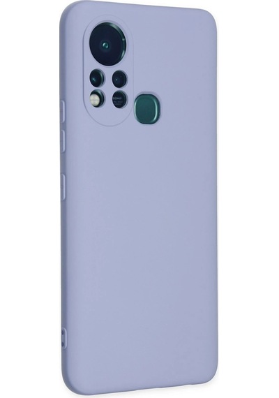 Cosmotex Newface İnfinix Hot 11s Kılıf Nano İçi Kadife Silikon - Lila LİLA