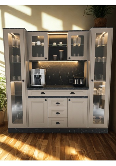 Mikel Masalı Siyah - Karamel Kahve Köşesi Led Aydınlatmalı %100 Mdf 200 45 200 Çok Renkli Mikel Masalı Siyah - Karamel Kahve Köşesi Led Aydınlatmalı %100 Mdf 200 45 200 Çok Renkli