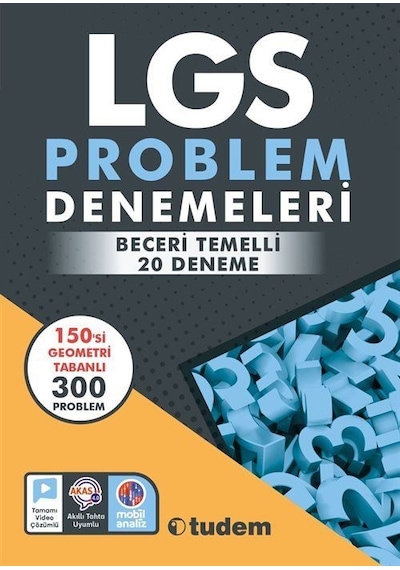 LGS Problem Denemeleri- Tudem Yayınları